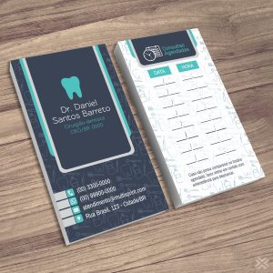 Cartão Agendamento Dentista 0614