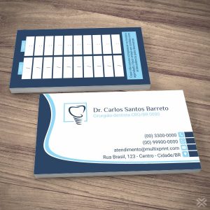 Cartão Agendamento Dentista 0662