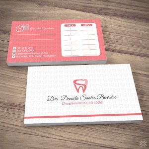 Cartão Agendamento Dentista 0671