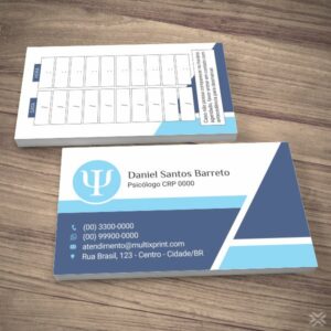 Cartão Agendamento Psicólogo 2716