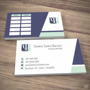 Cartão Agendamento Psicólogo 2741