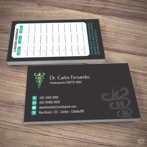 Cartão Agendamento Fisioterapeuta 0933