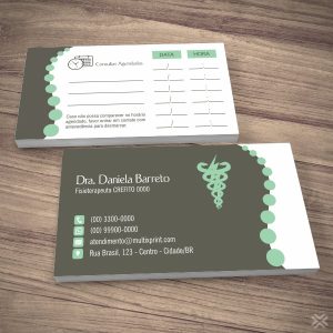 Cartão Agendamento Fisioterapeuta 0936