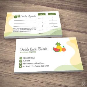 Cartão Agendamento Nutricionista 24107