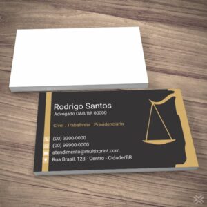 Cartão de Visita Advogado 0104