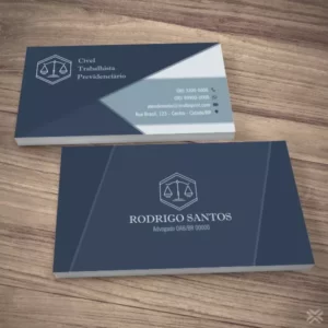 Cartão de Visita Advogado 0107