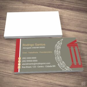 Cartão de Visita Advogado 0116