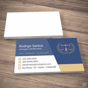 Cartão de Visita Advogado 0118