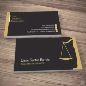 Cartão de Visita Advogado 0126