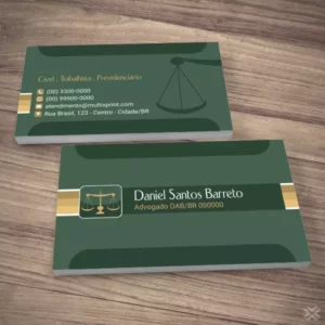 Cartão de Visita Advogado 0139