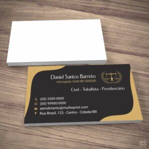 Cartão de Visita Advogado 0143