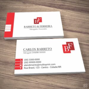 Cartão de Visita Advogado 0149