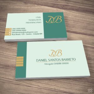 Cartão de Visita Advogado 0150