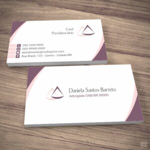Cartão de Visita Advogado 0155