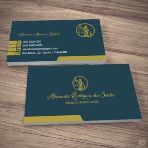 Cartão de Visita Advogado 0163