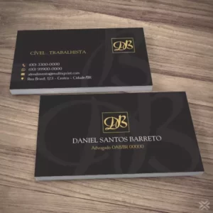 Cartão de Visita Advogado 0173