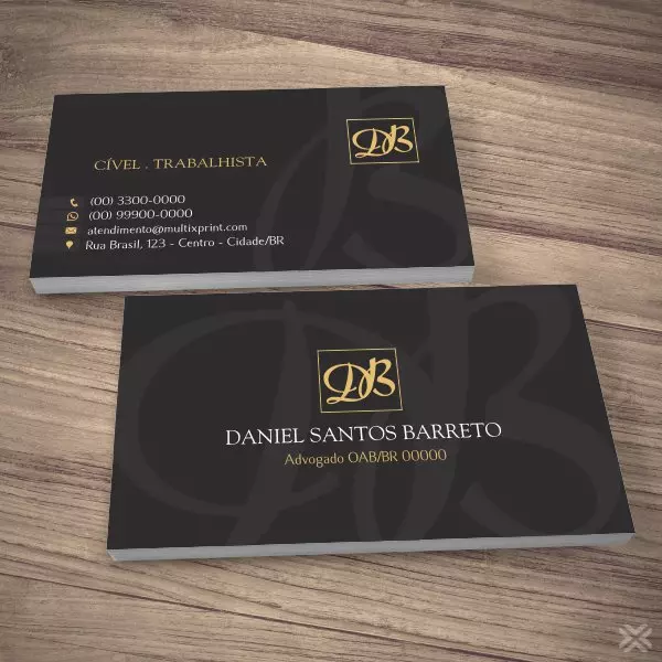Cartão de Visita Advogado 0173