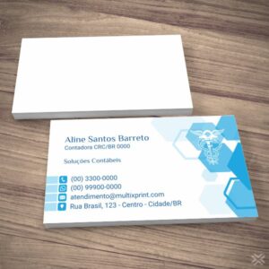 Cartão de Visita Contador 3303