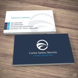 Cartão de Visita Contador 3309