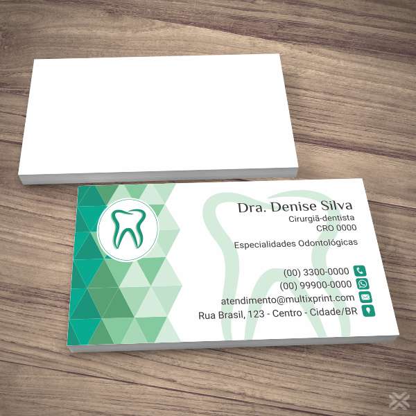 Cartão de Visita Dentista 0620