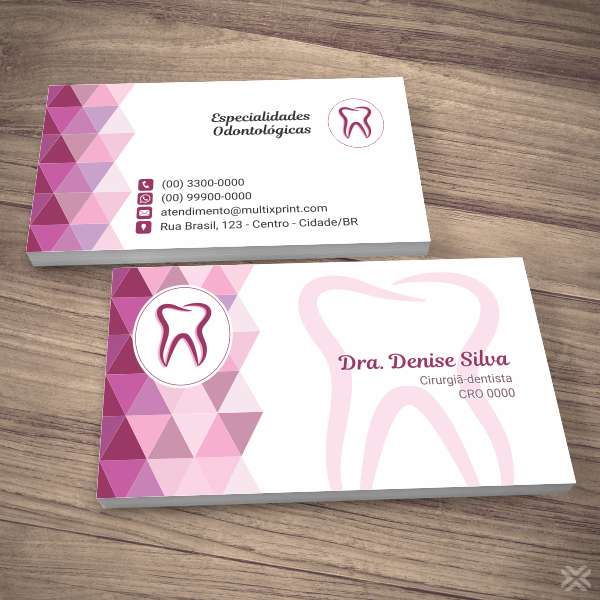 Cartão de Visita Dentista 0625