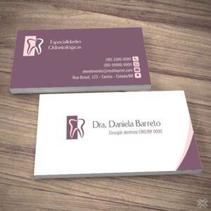 Cartão de Visita Dentista 0628