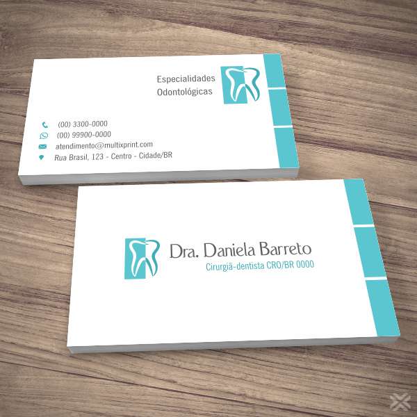 Cartão de Visita Dentista 0629