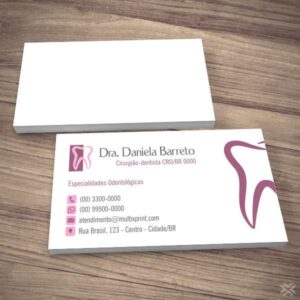 Cartão de Visita Dentista 0638