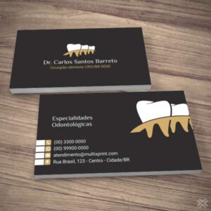 Cartão de Visita Dentista 0654