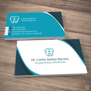 Cartão de Visita Dentista 0660