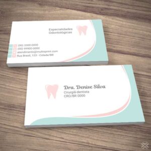 Cartão de Visita Dentista 0668