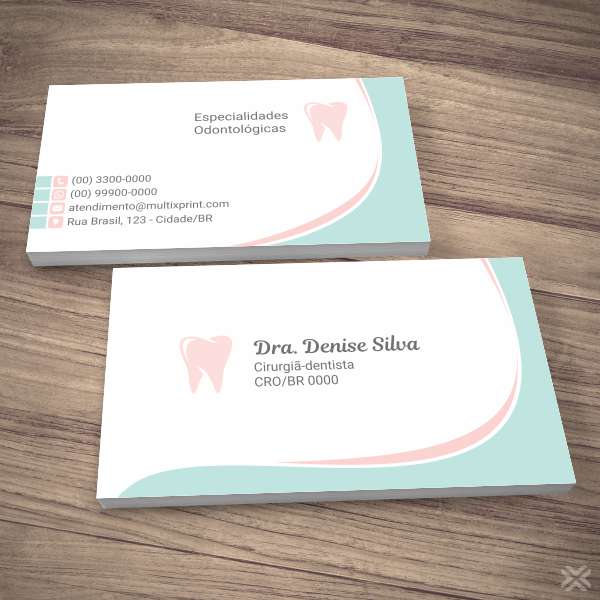 Cartão de Visita Dentista 0668