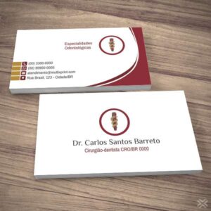 Cartão de Visita Dentista 0672