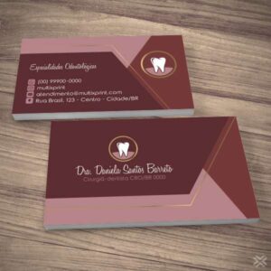 Cartão de Visita Dentista 0680