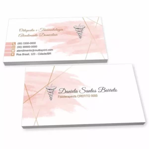 Cartão de Visita Fisioterapeuta 09102