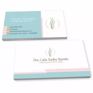 Cartão de Visita Fisioterapeuta 09108