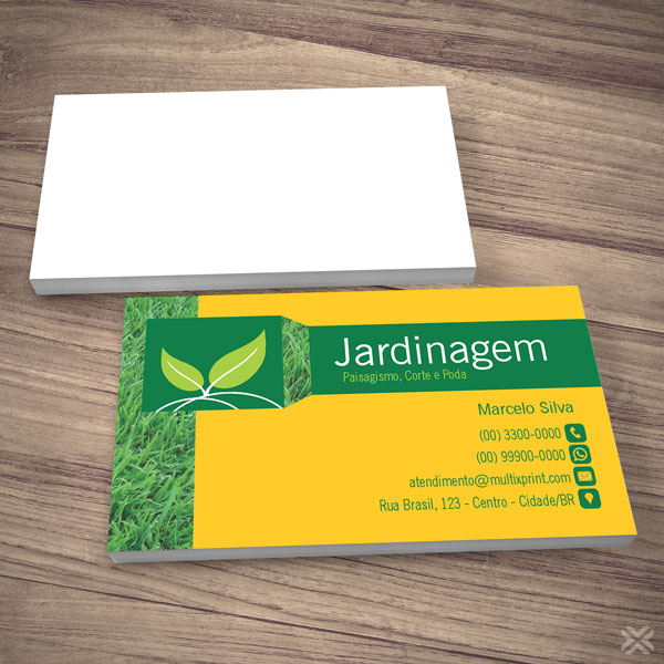 Cartão de Visita Jardinagem 1006
