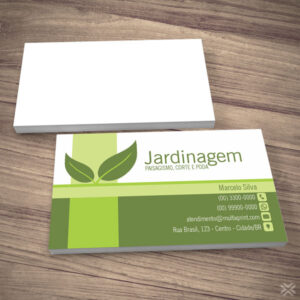 Cartão de Visita Jardinagem 1007