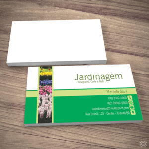 Cartão de Visita Jardinagem 1008