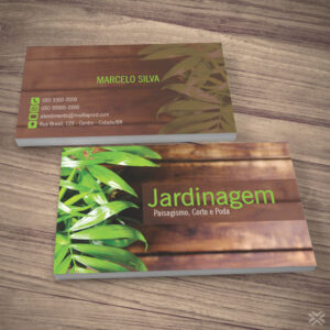 Cartão de Visita Jardinagem 1010