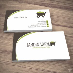 Cartão de Visita Jardinagem 1014