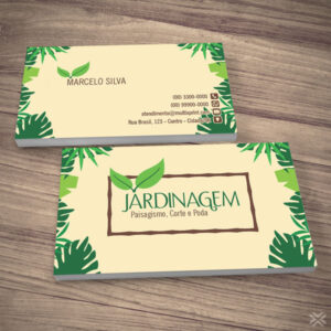 Cartão de Visita Jardinagem 1016