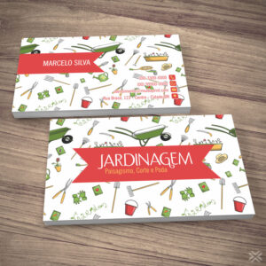 Cartão de Visita Jardinagem 1017