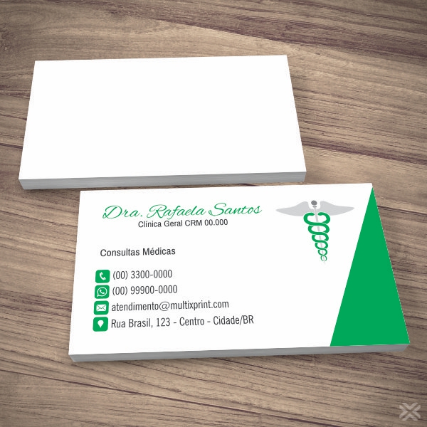 Cartão de Visita Médico 2304