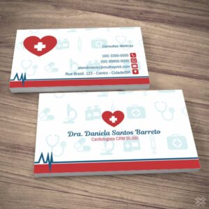 Cartão de Visita Médico 2308