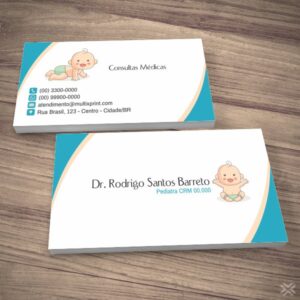 Cartão de Visita Médico 2312