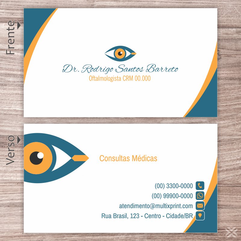 Cartão de Visita Médico 2315 - Imagem 2