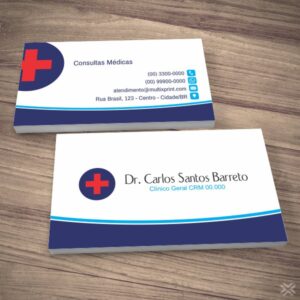 Cartão de Visita Médico 2318