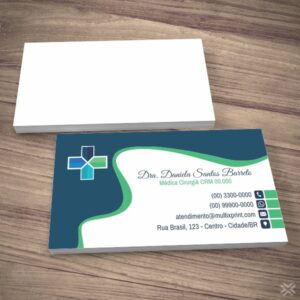 Cartão de Visita Médico 2328