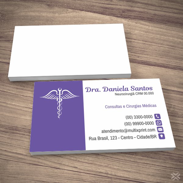 Cartão de Visita Médico 2331
